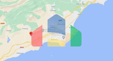 Квартиры с большими террасами в Балкон де Финестрат