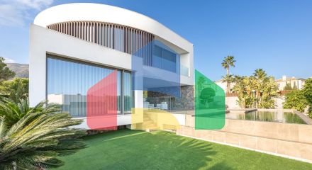 Stunning designer villa in Finestrat, where comfort meets contemporary elegance.