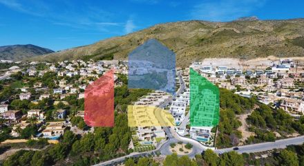 Роскошные виллы новой постройки, состоящие из 11 отдельных вилл в Финестрате