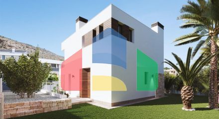 Роскошные виллы новой постройки, состоящие из 11 отдельных вилл в Финестрате