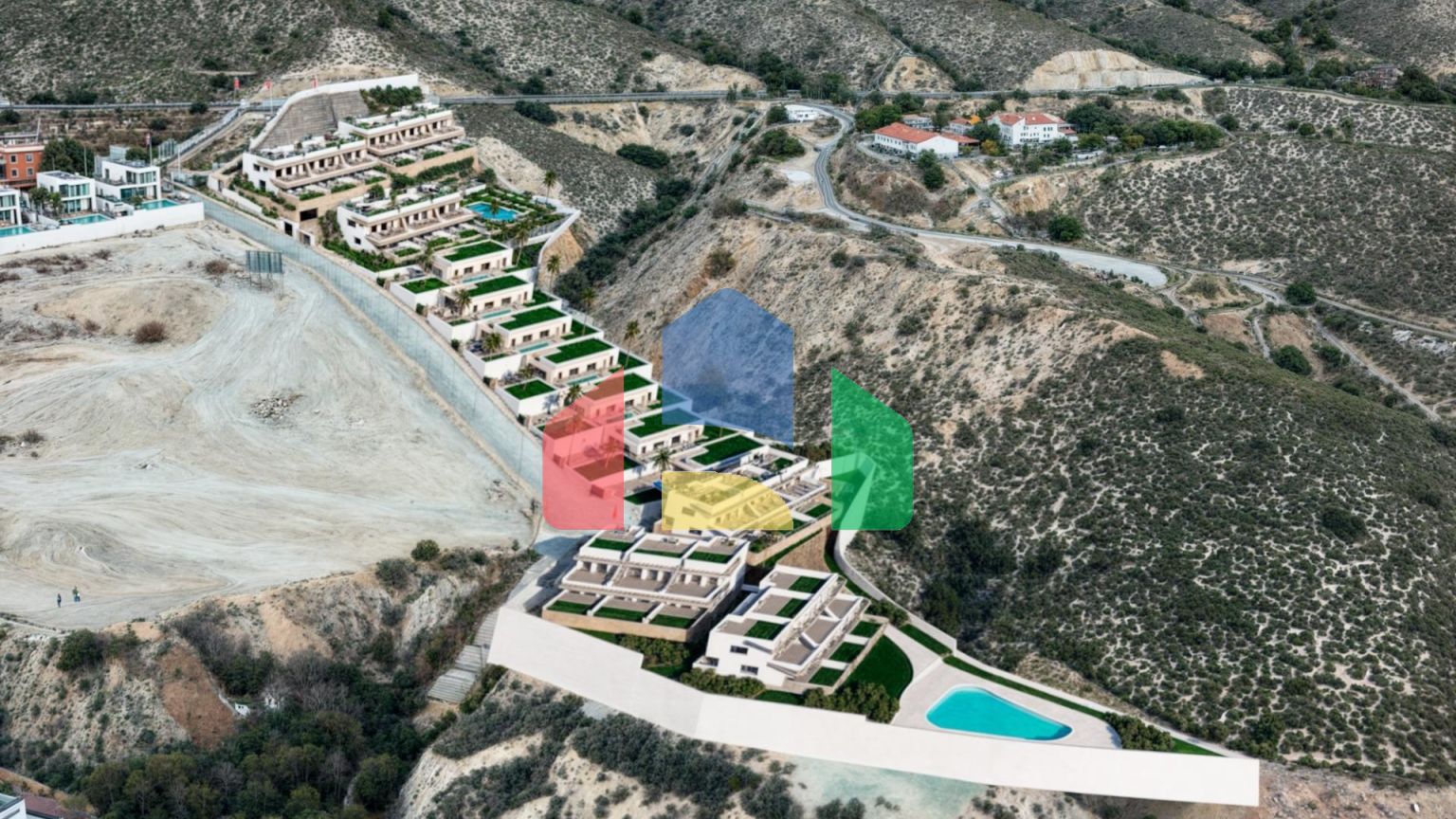 Новые дома с панорамными видами в Финестрат-Бенидорм