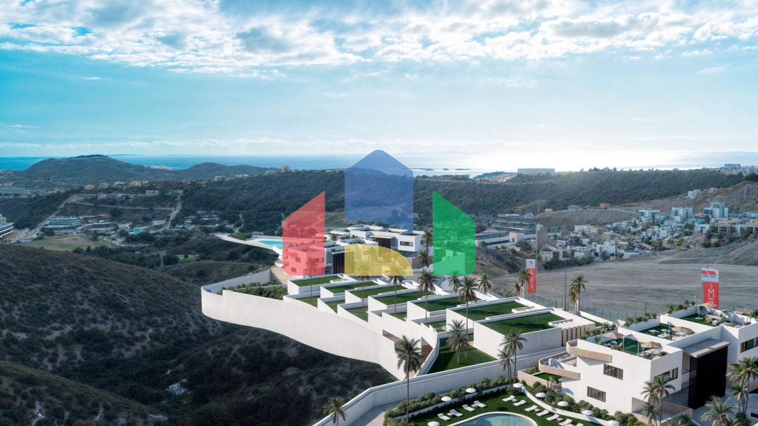 Новые дома с панорамными видами в Финестрат-Бенидорм