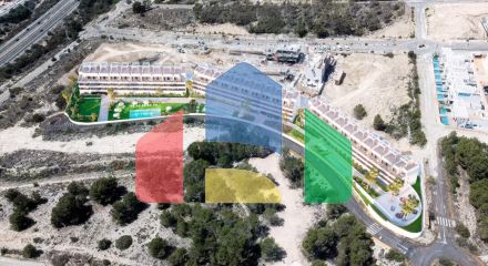 Эксклюзивные новые апартаменты с видом на море в Финестрате, Аликанте