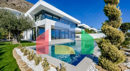 NEW BUILD LUXURY VILLA IN FINESTRAT WITH THE SEA VIEWS