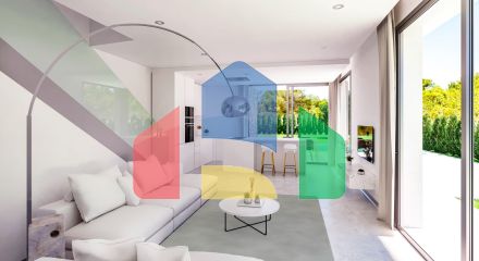 Новые роскошные виллы с частным бассейном в Sierra Cortina