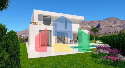 Новые роскошные виллы с частным бассейном в Sierra Cortina