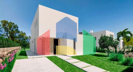 Новые роскошные виллы с частным бассейном в Sierra Cortina