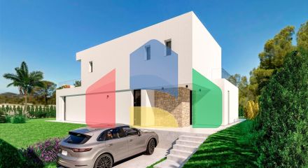 Новые роскошные виллы с частным бассейном в Sierra Cortina