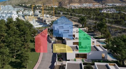 Современные одноэтажные виллы с частным бассейном в Финестрате – спокойствие и жизнь на побережье