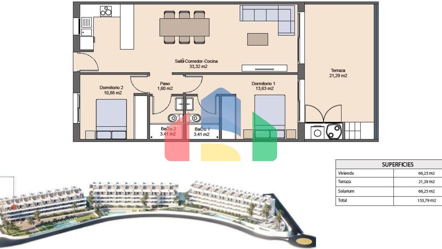 Эксклюзивные новые апартаменты с видом на море в Финестрате, Аликанте