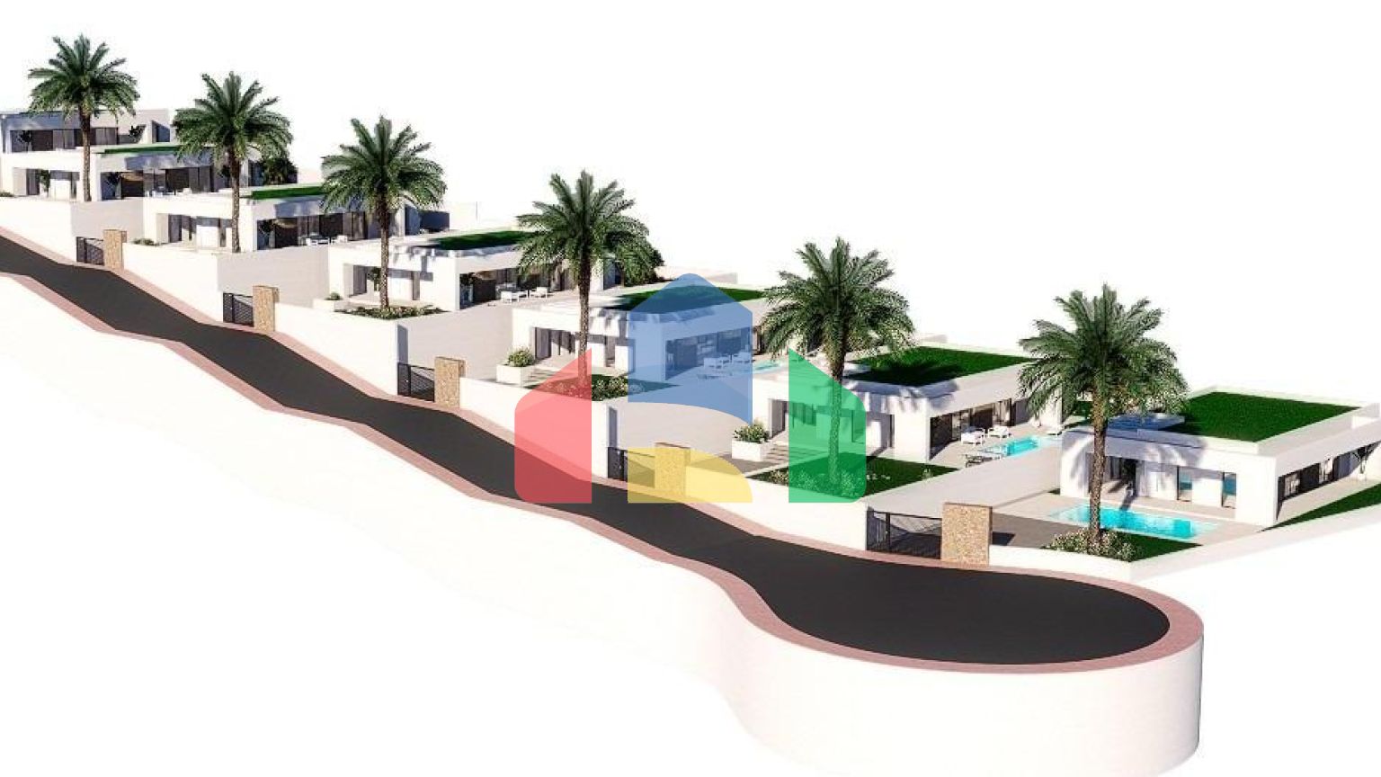 Новые виллы с видом на море в Финестрат-Бенидорм