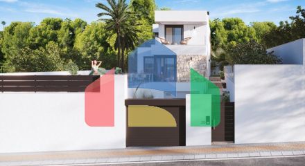 Роскошные виллы новой постройки, состоящие из 11 отдельных вилл в Финестрате