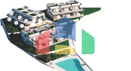 Новые дома с панорамными видами в Финестрат-Бенидорм