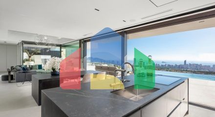 Невероятная вилла с панорамными видами в Финестрате Невероятная вилла с панорамными видами в Финестрате