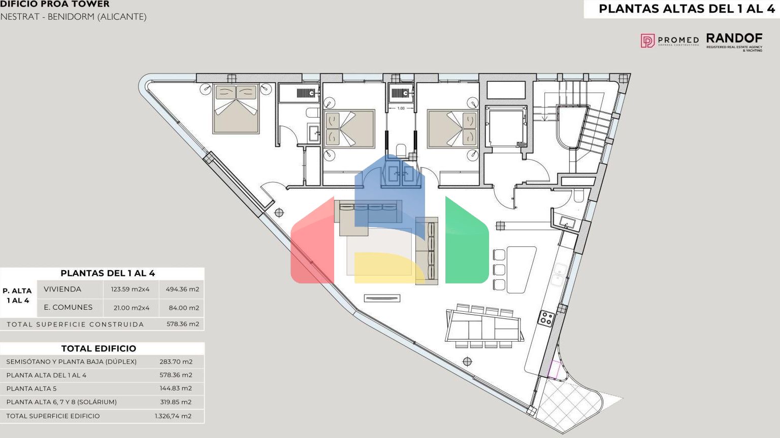 Proa Tower | Элегантность, роскошь и виды на море на Коста-Бланке