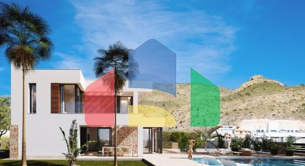 Роскошные виллы новой постройки, состоящие из 11 отдельных вилл в Финестрате