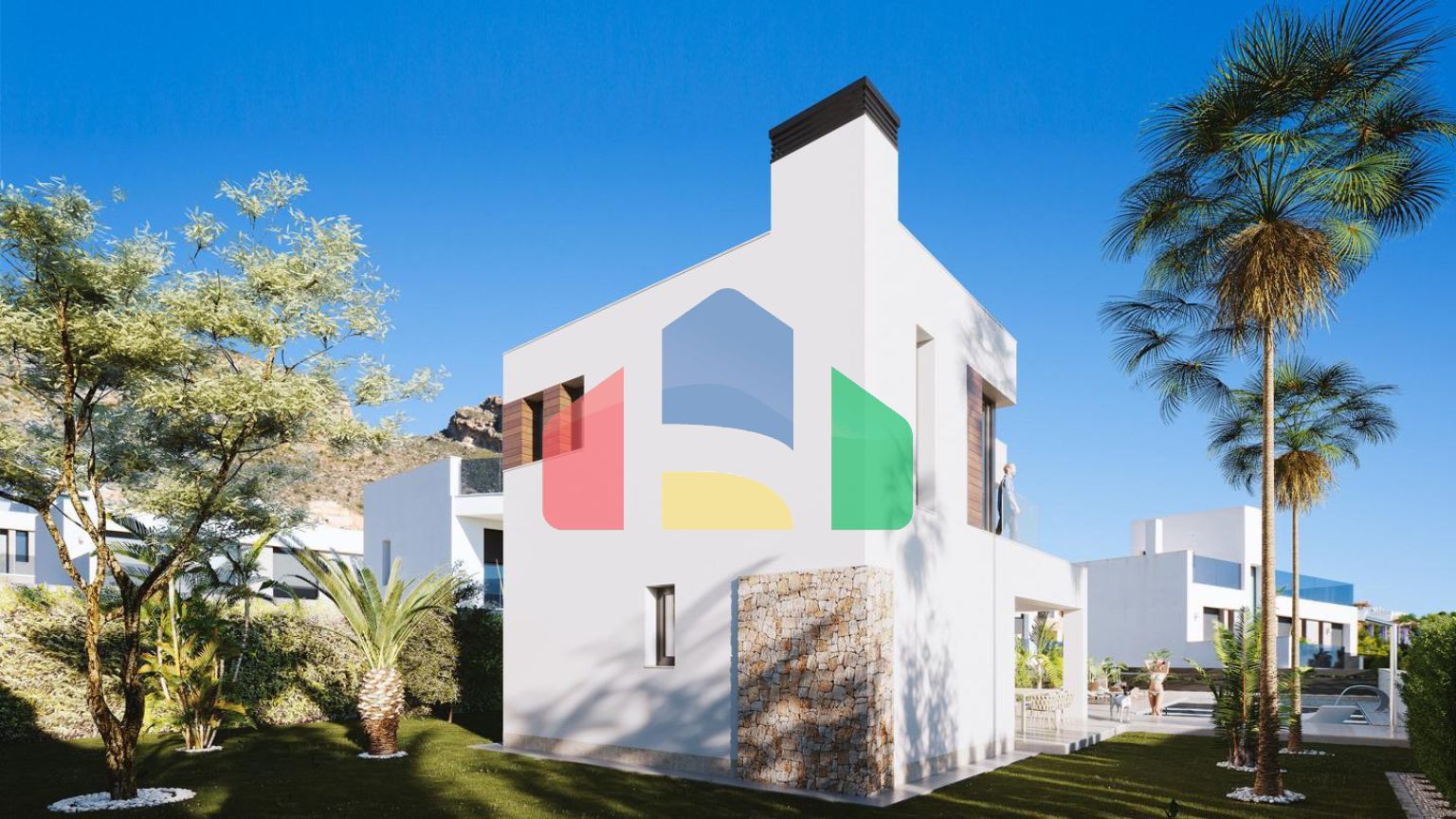 Роскошные виллы новой постройки, состоящие из 11 отдельных вилл в Финестрате