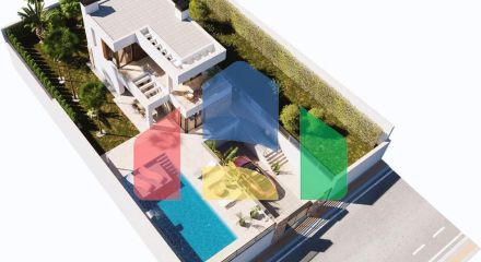 Роскошные виллы новой постройки, состоящие из 11 отдельных вилл в Финестрате