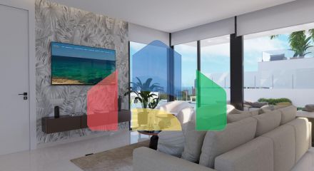 Эксклюзивная новая вилла в Сьерра-Кортина: роскошь, природа и панорамные виды