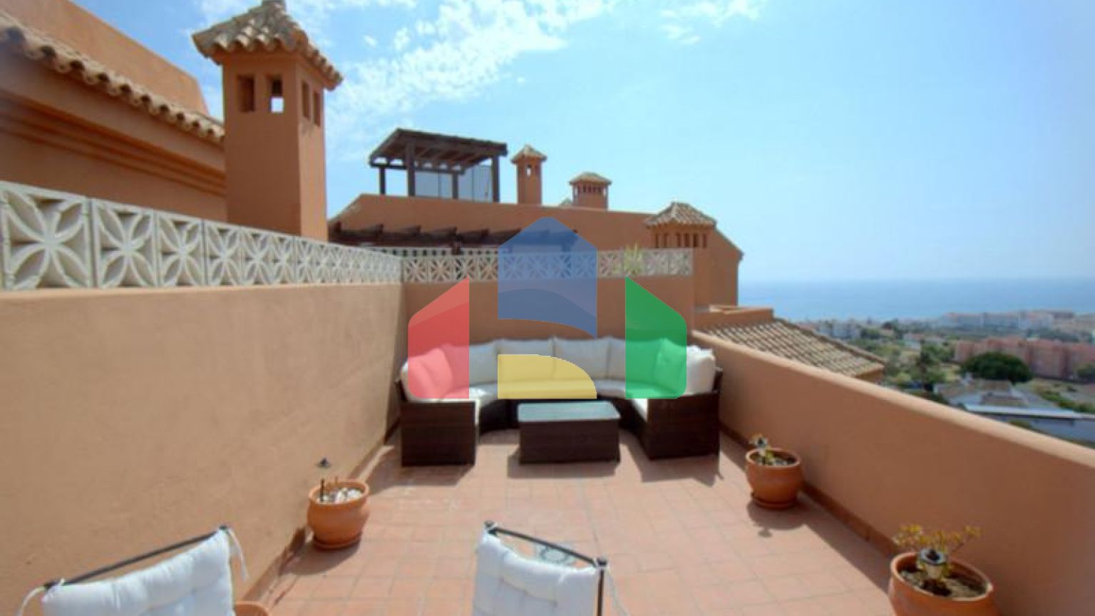 Роскошный Пентхаус с Видом на Море и Солярием в Ла-Дукеса