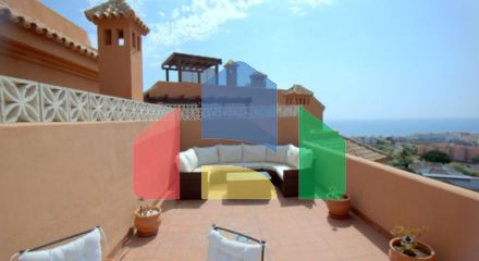 Роскошный Пентхаус с Видом на Море и Солярием в Ла-Дукеса