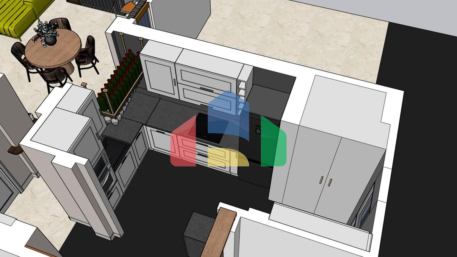 Прекрасная квартира с 2 спальнями прямо в порту Дукеса, всего в нескольких шагах от пляж