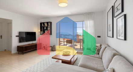 Просторная и солнечная квартира-мечта с 2 спальнями и потрясающим видом на море в Эстепоне