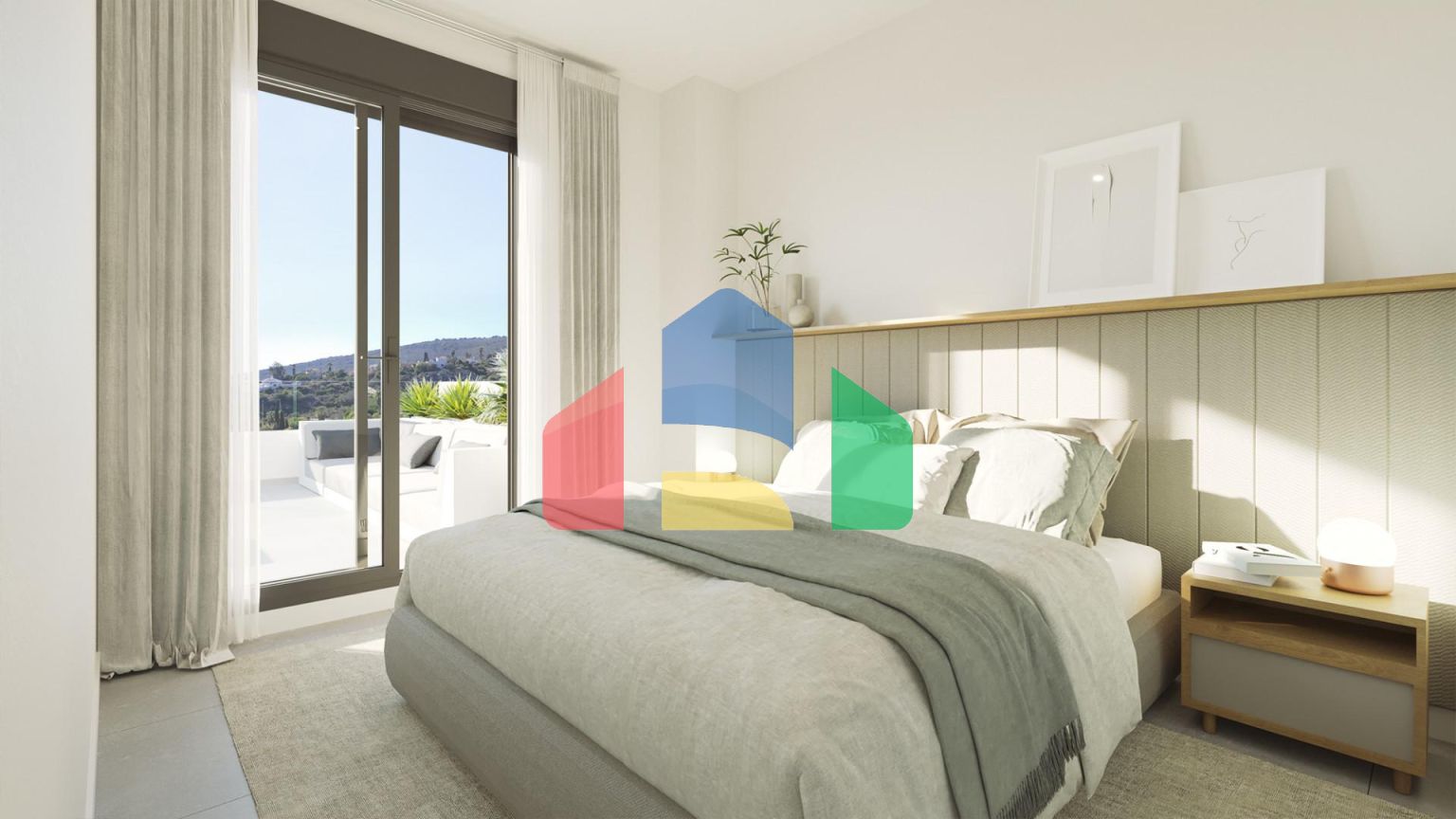 Таунхаус с 4- спальнями в новом жилом комплексе в Манильве