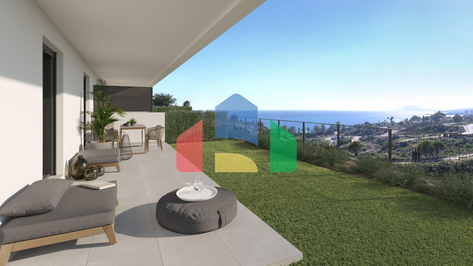 эксклюзивный двухквартирный дом с видом на море с 4 спальнями и 3 ванными комнатами