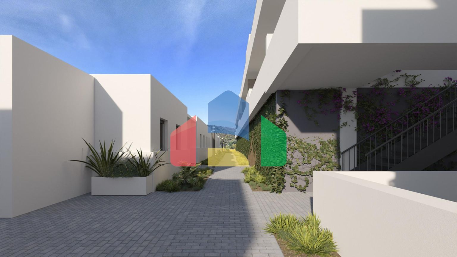 эксклюзивный двухквартирный дом с видом на море с 4 спальнями и 3 ванными комнатами