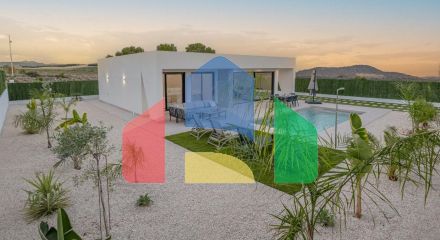 MODERN VILLAS IN CALASPARRA WITH PRIVATE POOL !!!