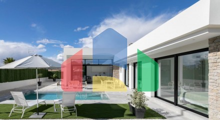 INDEPENDENT VILLAS WITH PRIVATE POOL IN CALASPARRA