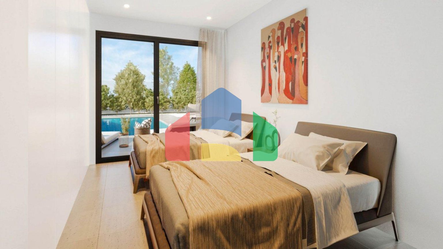 СОВРЕМЕННЫЕ ВИЛЛЫ В КАЛАСПАРРЕ С ЧАСТНЫМ БАССЕЙНОМ !!!