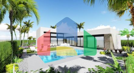 СОВРЕМЕННЫЕ ВИЛЛЫ В КАЛАСПАРРЕ С ЧАСТНЫМ БАССЕЙНОМ !!!