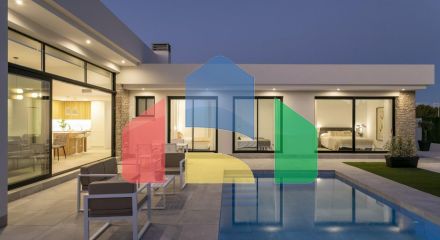 СОВРЕМЕННЫЕ ВИЛЛЫ В КАЛАСПАРРЕ С ЧАСТНЫМ БАССЕЙНОМ !!!