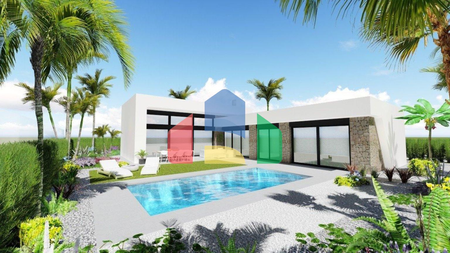 СОВРЕМЕННЫЕ ВИЛЛЫ В КАЛАСПАРРЕ С ЧАСТНЫМ БАССЕЙНОМ !!!