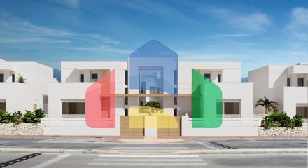 Новые виллы и бунгало всего в 250 метрах от пляжа в Мар-де-Пульпи