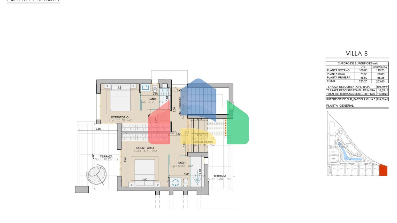 Новые виллы и бунгало всего в 250 метрах от пляжа в Мар-де-Пульпи