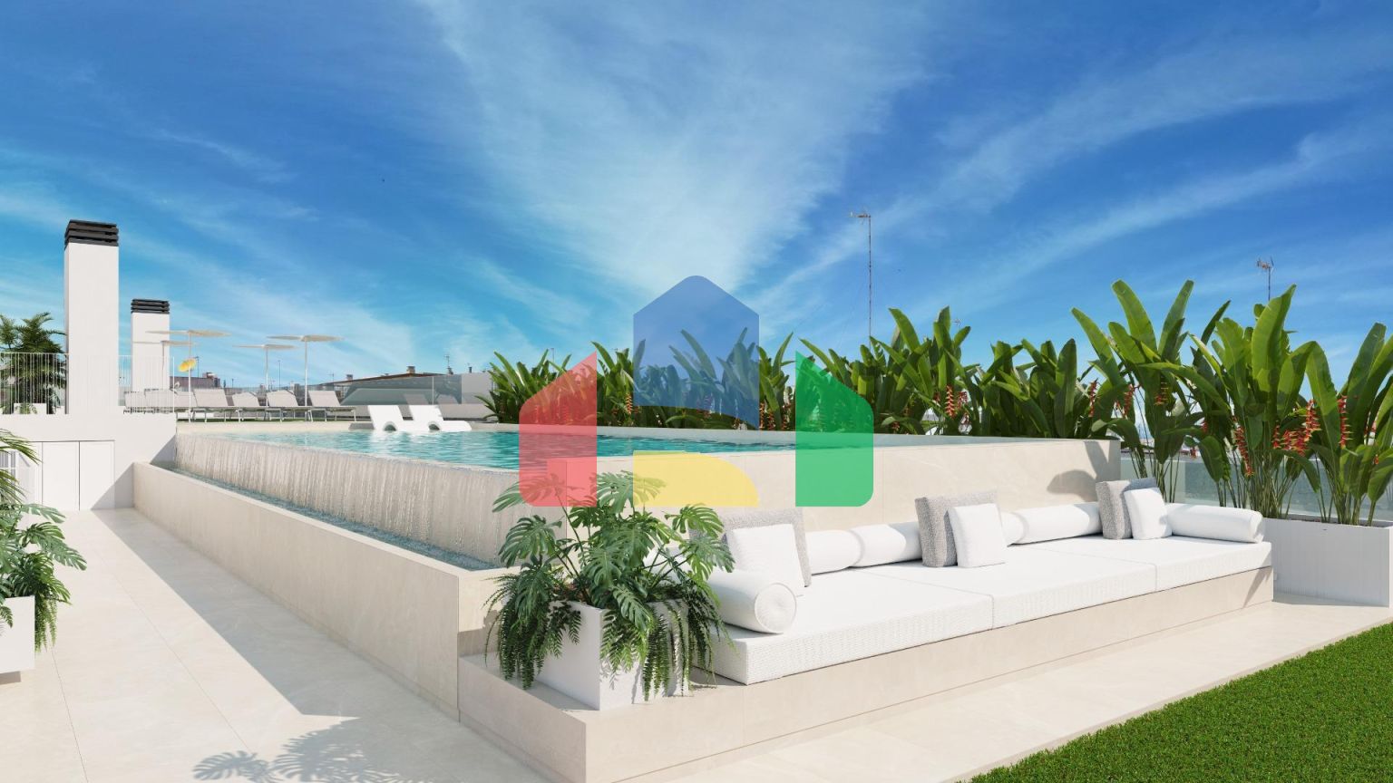 НОВОСТРОЙ В ГУАРДАМАР ДЕЛЬ СЕГУРА. ПЛЯЖ В 100 МЕТРАХ. БАССЕЙН. ПАРКИНГ.