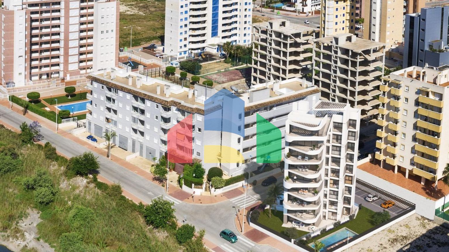 Новые апартаменты с видом на реку в Гуардамар-дель-Сегура