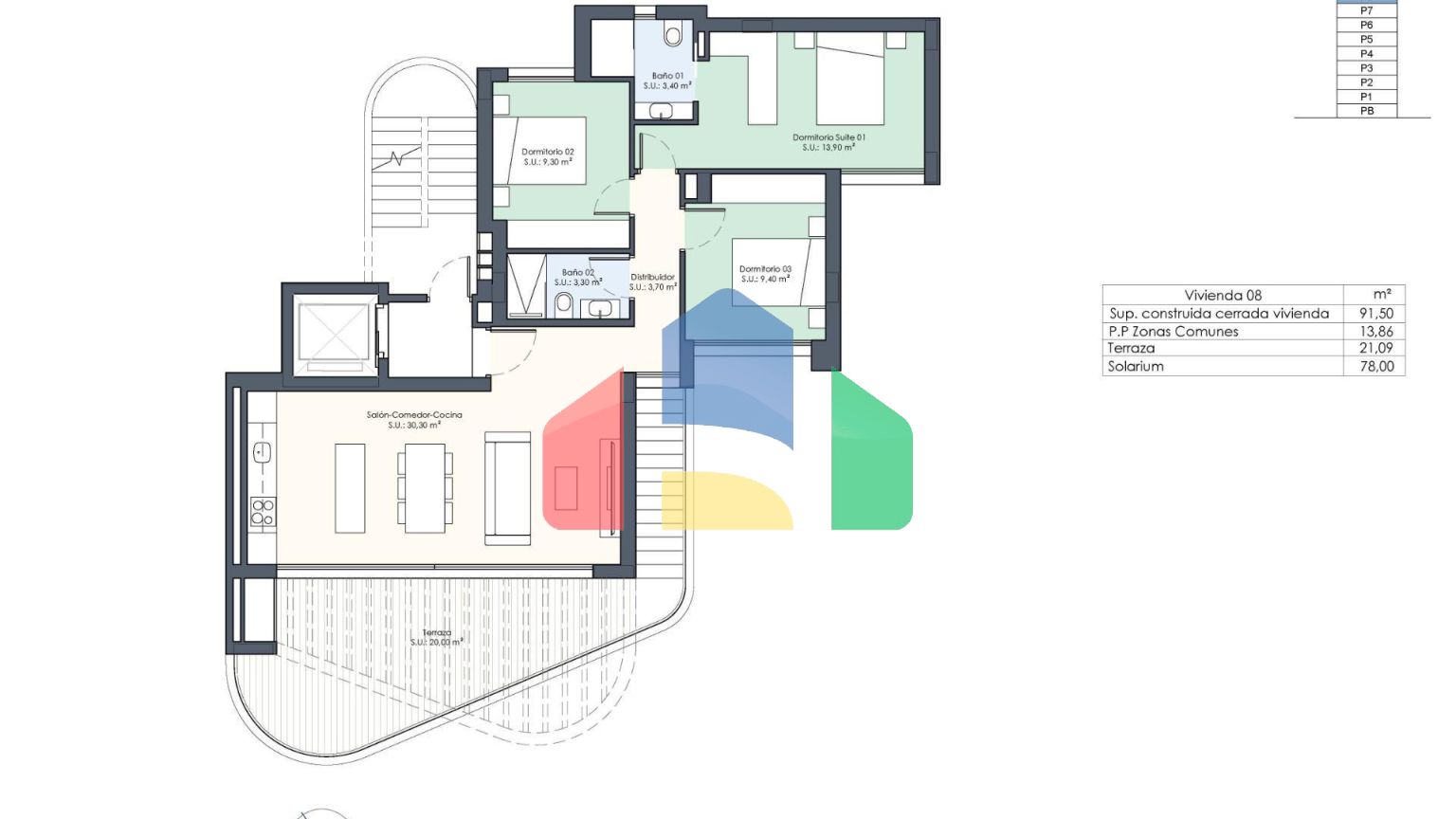 Новые апартаменты с видом на реку в Гуардамар-дель-Сегура