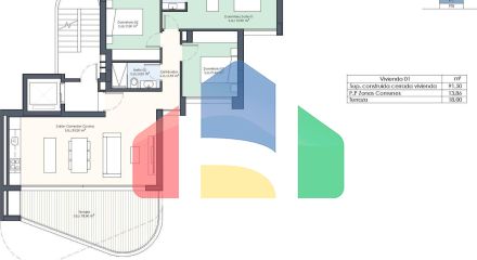 Новые апартаменты с видом на реку в Гуардамар-дель-Сегура Новые апартаменты с видом на реку в Гуардамар-дель-Сегура