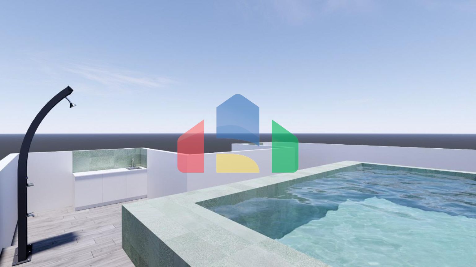 Новые апартаменты в средиземноморском стиле всего в 100 м от пляжа в Торре-де-ла-Орадада