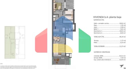 Новые апартаменты в средиземноморском стиле всего в 100 м от пляжа в Торре-де-ла-Орадада