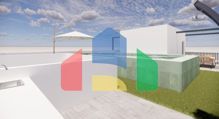 Новые апартаменты в средиземноморском стиле всего в 100 м от пляжа в Торре-де-ла-Орадада