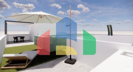 Новые апартаменты в средиземноморском стиле всего в 100 м от пляжа в Торре-де-ла-Орадада