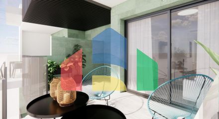 Новые апартаменты в средиземноморском стиле всего в 100 м от пляжа в Торре-де-ла-Орадада