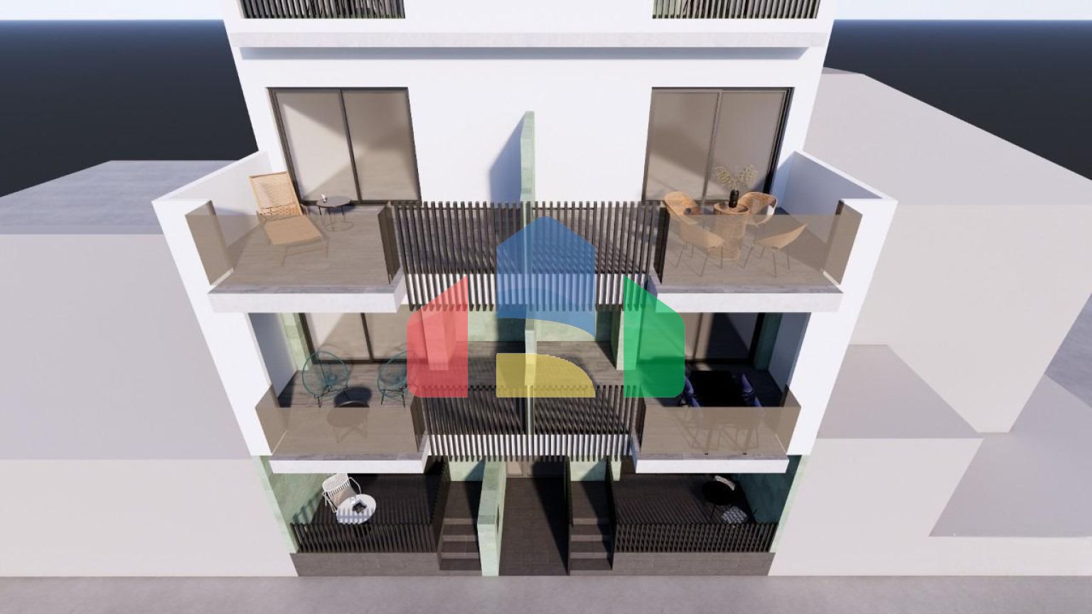 Новые апартаменты в средиземноморском стиле всего в 100 м от пляжа в Торре-де-ла-Орадада