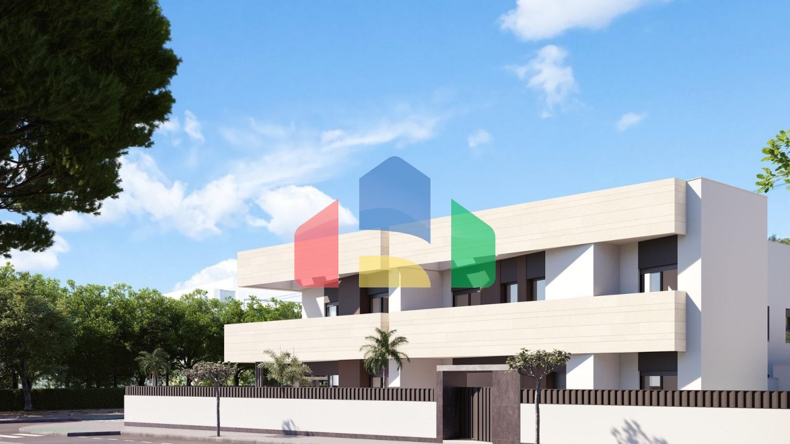 Бутик-комплекс новых домов с частными бассейнами в Пилар-де-ла-Орадада