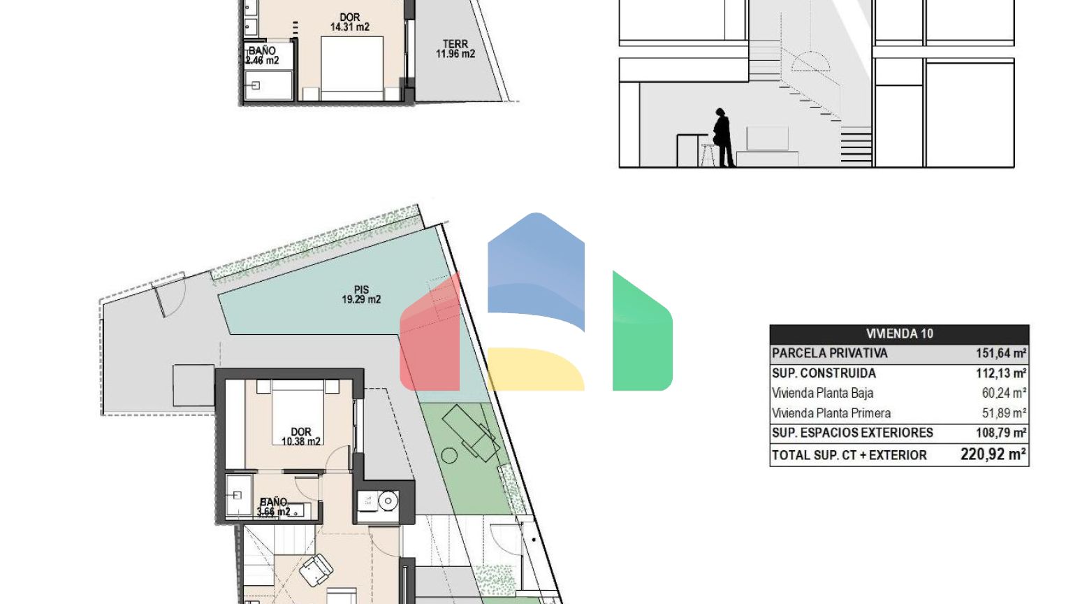 Бутик-комплекс новых домов с частными бассейнами в Пилар-де-ла-Орадада